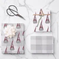 Nordic Gnome Kraft Matte Gift Wrap Christmas Gift Wrap Gnome Gift Wrap  Christmas Gifts Gifts From Santa, Wrapping Paper 