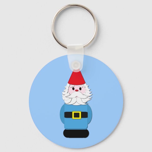 Scandinavian Gnome Keychain (Front)
