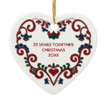 Scandinavian Heart 25 Years Together Photo