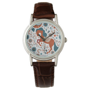 Scandinavian Horse Cute Watch