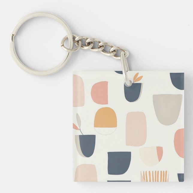 Scandinavian Inspired Keychain (Front)