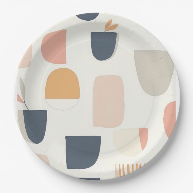 Scandinavian Inspired Paper Plates (Front)