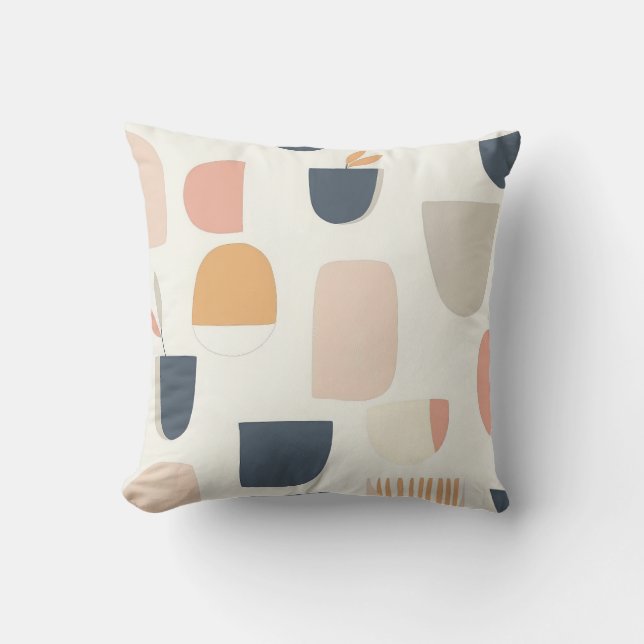 Scandinavian Inspired Throw Pillow (Front)