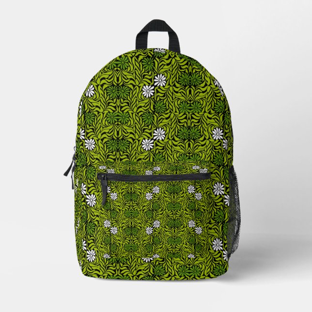 Scandinavian Interior Decor Printed Backpack (Front)