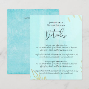 Scandinavian Japandi Modern Abstract Wedding