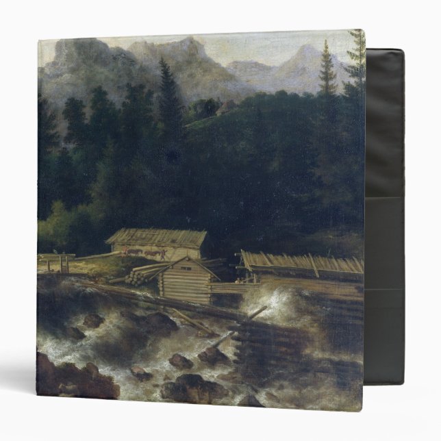 Scandinavian Landscape, 1670 Binder (Front/Inside)