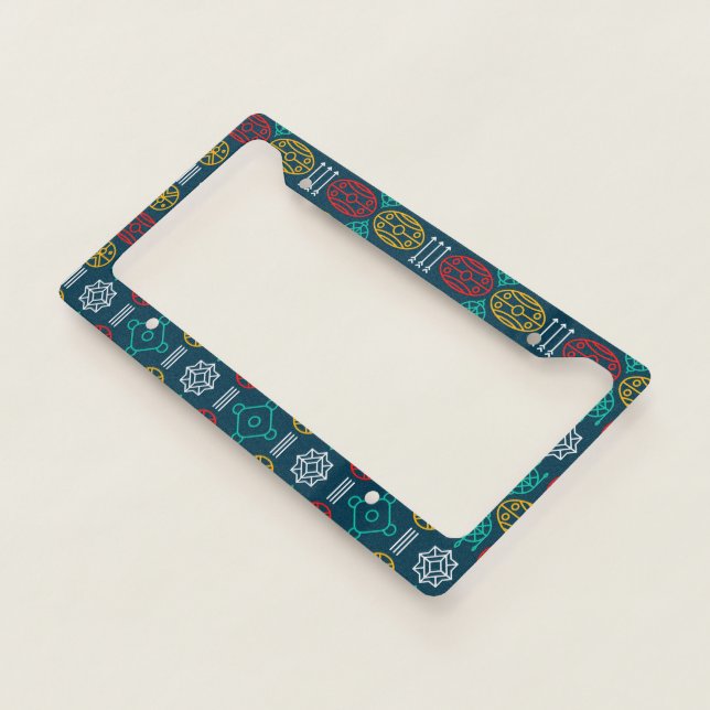 Scandinavian License Plate Frame (3/4)