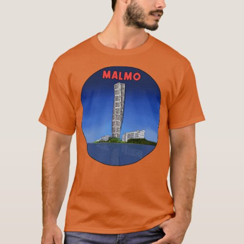Scandinavian Malmo Sweden T_Shirt