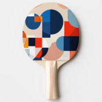 Scandinavian Mid Century Geometric Abstract Art
