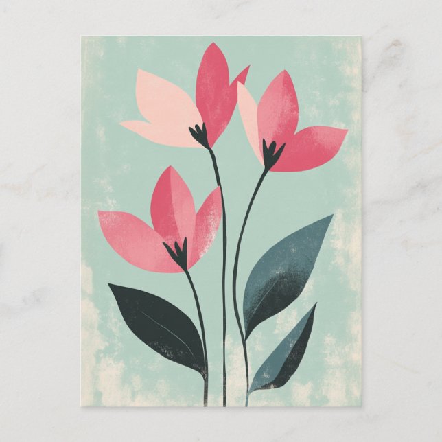 Scandinavian Minimalist #167 Postcard (Front)