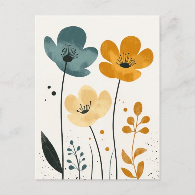 Scandinavian Minimalist #177 Postcard (Front)