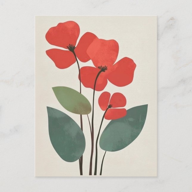 Scandinavian Minimalist #180 Postcard (Front)