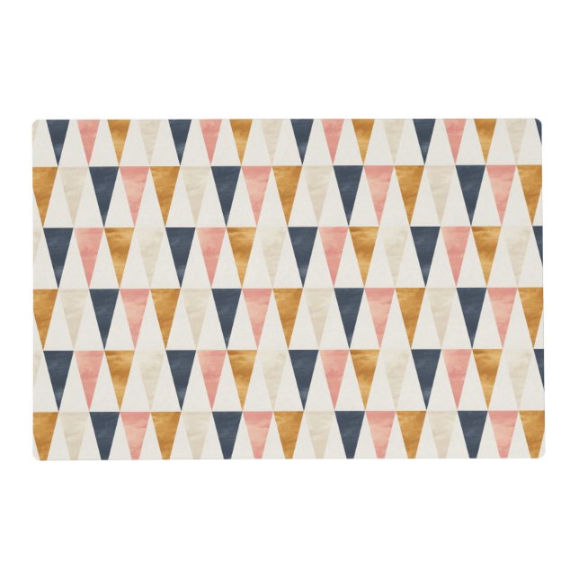 Scandinavian Navy Flag Pattern Placemat (Front)