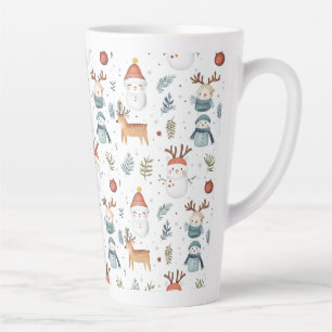 Scandinavian Nordic Christmas Holiday Winter Latte Mug