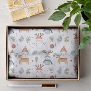 Scandinavian Nordic Christmas Tissue Paper