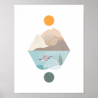 Scandinavian Poster, Nordic Poster,Nordic Wall Art