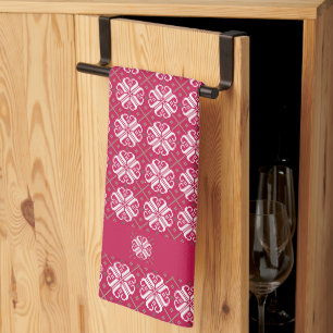 Scandinavian Print Customized Holiday Kitchen Towel