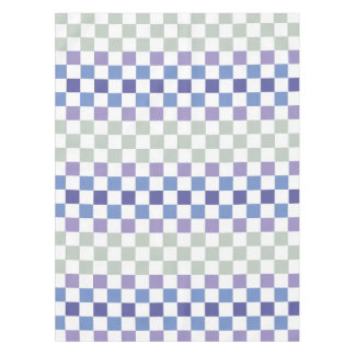 Scandinavian Sage Green and Lavender  Tablecloth