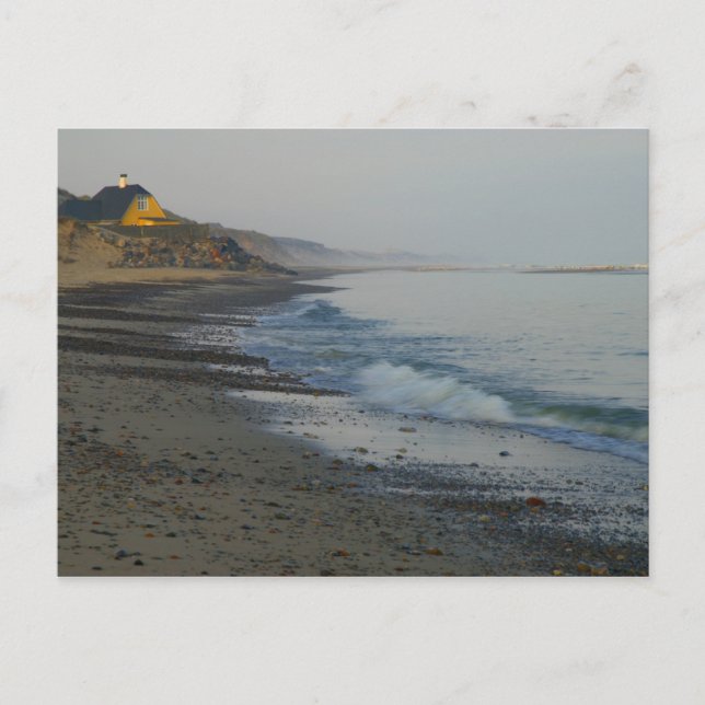 Scandinavian Seaside Postcard (Front)