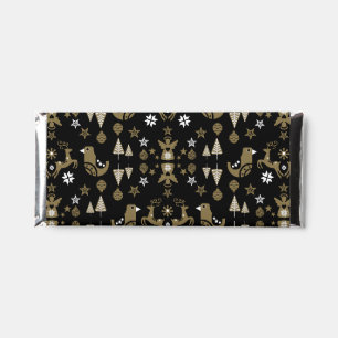 Scandinavian Seasonal Luxury Decor Hershey Bar Favors