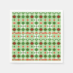 Scandinavian Selburose Christmas Edition 4 Napkins