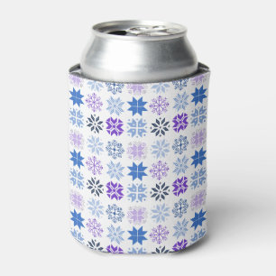Scandinavian Snowflakes Can Cooler
