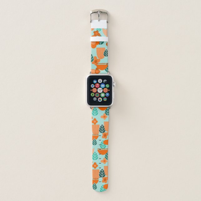 Scandinavian Spring Apple Watch Band (Front)