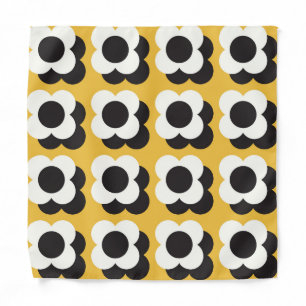 Scandinavian style, floral vintage pattern bandana