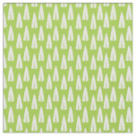 Scandinavian Style Folk Art Tree Pattern Fabric