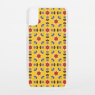 Scandinavian Style Geometric Floral Pattern iPhone XS Case