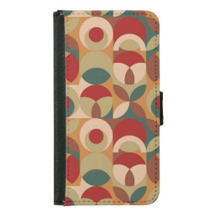 Scandinavian Style Geometry Minimal Artwork Samsung Galaxy S5 Wallet Case