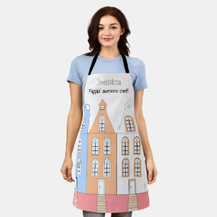 Scandinavian style Minimalism Pastel Colors Apron