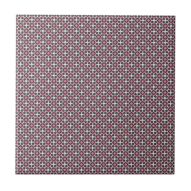 Scandinavian style pattern tile (Front)