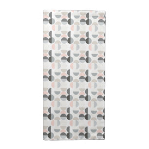 Scandinavian Style Semi-Circle Pattern Cloth Napkin
