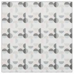 Scandinavian Style Semi-Circle Pattern Fabric