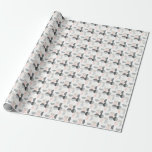 Scandinavian Style Semi-Circle Pattern Wrapping Paper