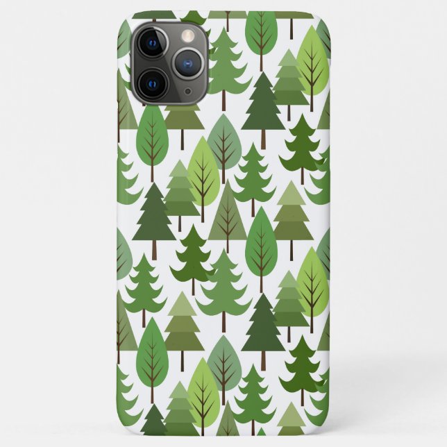 Scandinavian Style Tree Pattern Case-Mate iPhone Case (Back)