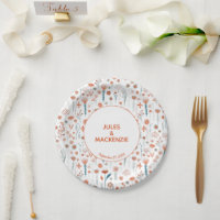 Scandinavian Summer Flowers Boho Wedding