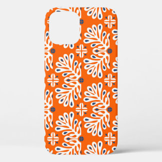 Scandinavian Tradition: Ethnic Floral Mosaic. iPhone 12 Case