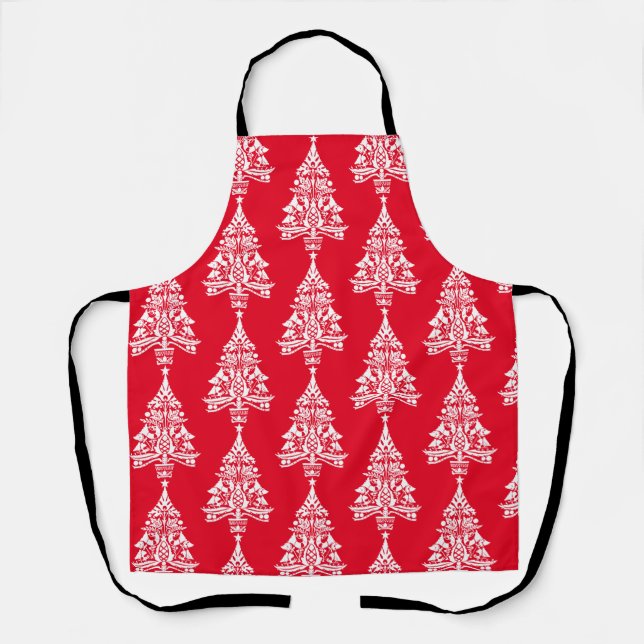 Scandinavian Traditional Christmas Decorations Apron (Front)