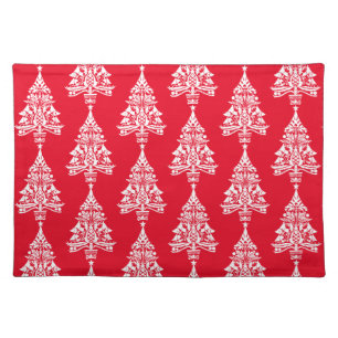 Scandinavian Traditional Christmas Decorations Cloth Placemat