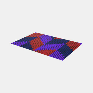 Scandinavian Traditional Handicraft Knit Thread Outdoor Rug