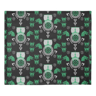 Scandinavian Viking Norsemen Home Decor Duvet Cover