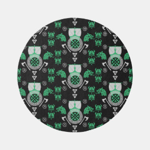 Scandinavian Viking Norsemen Home Decor Outdoor Rug