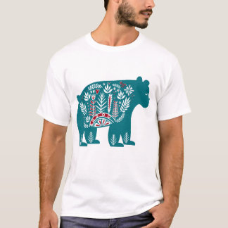 Scandinavian Vintage Nordic Bear T-Shirt