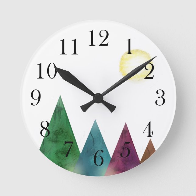 Scandinavian Wall Clock (Front)