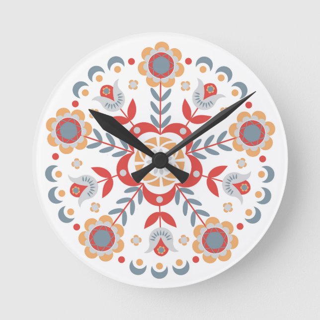 Scandinavian Wall Clock (Front)