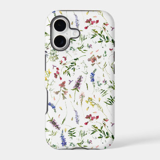Scandinavian Wildflowers Meadow iPhone 17 Case