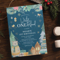 Scandinavian 'Winter Onederland' 1st Birthday