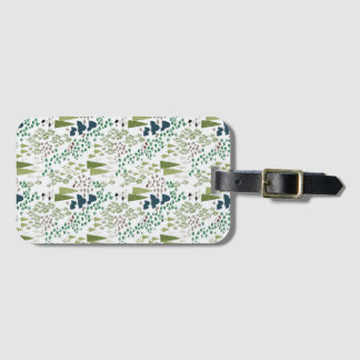 Scandinavian Woodlands Luggage Tag